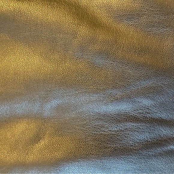 Black Faux Leather Skirt - Picture 3 of 4